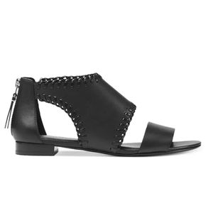 Michael Kors Broderick Flat Sandals in Black